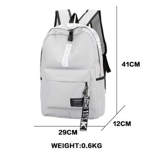 Lightweight school backpack dimensions 41cm height and 0.35kg weight