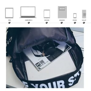 zipper open image of the bag