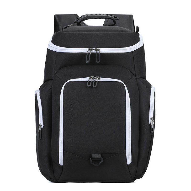 02 黑白拼 black and white backpack