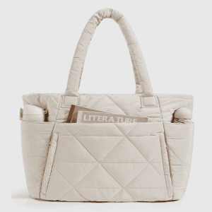 holesale puffer tote bag multi-pocket lightweight nylon travel laptop bag